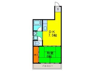 庄内フラッツの物件間取画像